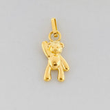 Dije Oso Mano Arriba 0.35g / 1.7cm Oro Amarillo 18K