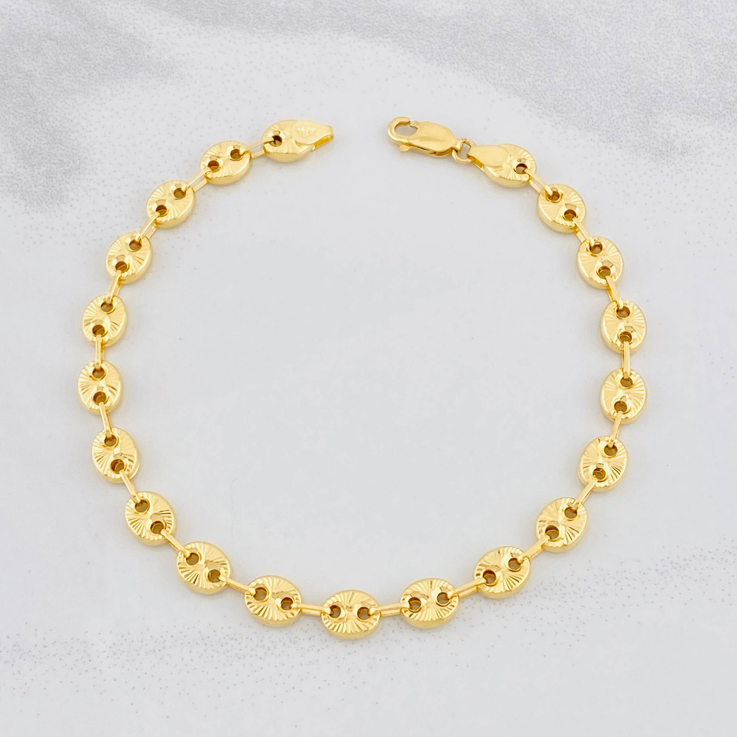 Pulso GC Diamantado 5.15g / 20.8cm / 5.7mm Oro Amarillo 18K