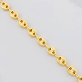 Pulso GC Diamantado 5.15g / 20.8cm / 5.7mm Oro Amarillo 18K