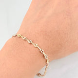 Pulso GC 2.75g / 20.5cm / 4.15mm Tres Oros 18K