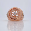 Anillo Brujula 10.85gr / T10 1/4 / Oro 18K &