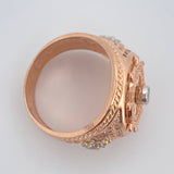 Anillo Brujula 10.85gr / T10 1/4 / Oro 18K &
