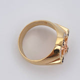 Anillo Estrella Cardinal 8.5gr / T11 / Oro 18K &