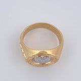 Anillo Leon Tribal 9.05gr / T10 / Oro 18K &