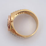 Anillo Correa Corona RX 8.2gr / T11 / Oro 18K &