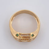 Anillo Sello Corona RX 8.65gr / T10 1/4 / Oro 18K &