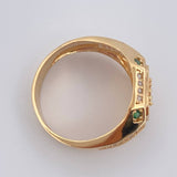 Anillo Sello Corona RX 8.65gr / T10 1/4 / Oro 18K &