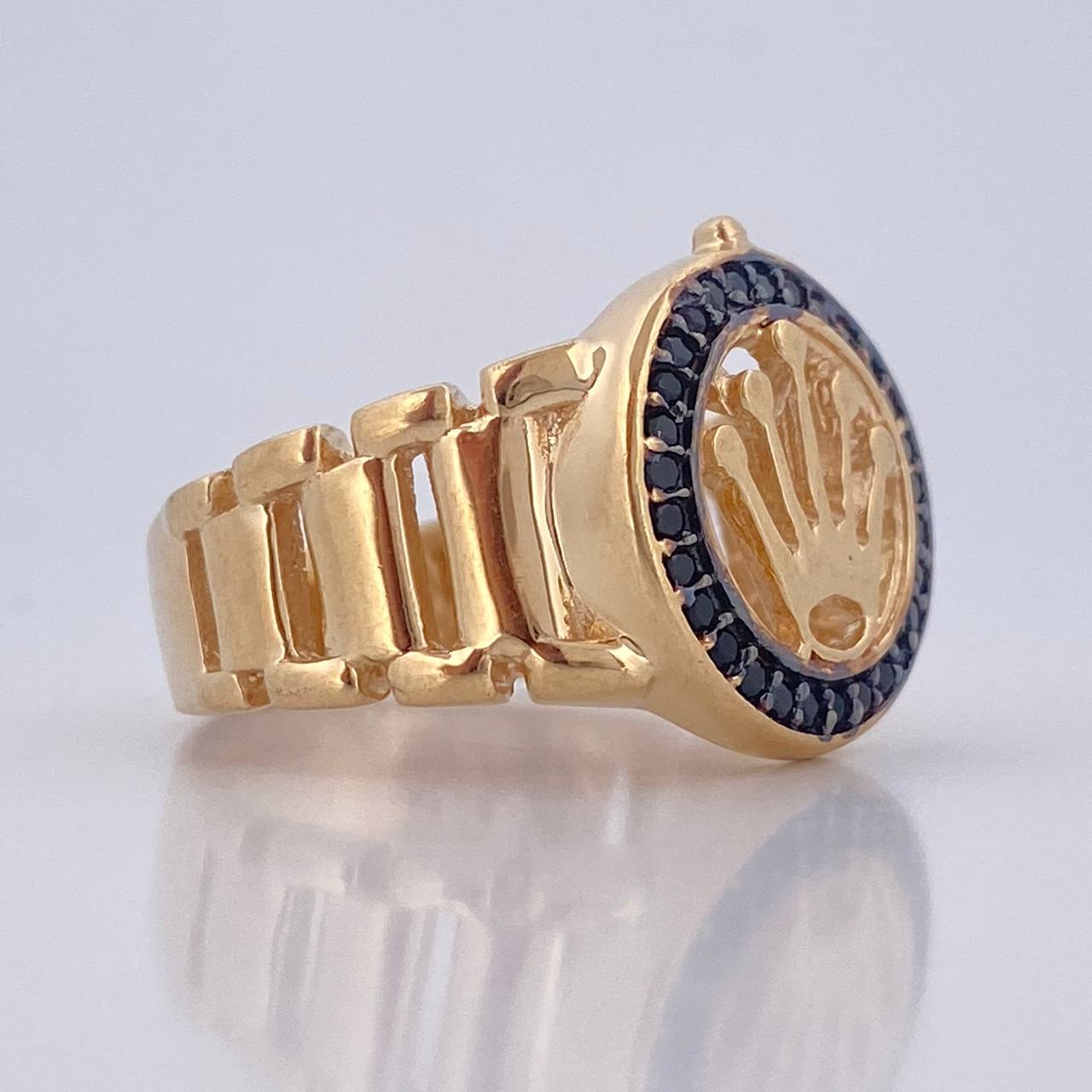 Anillo Corona RX 8.6gr / T10 1/4 / Oro 18K &