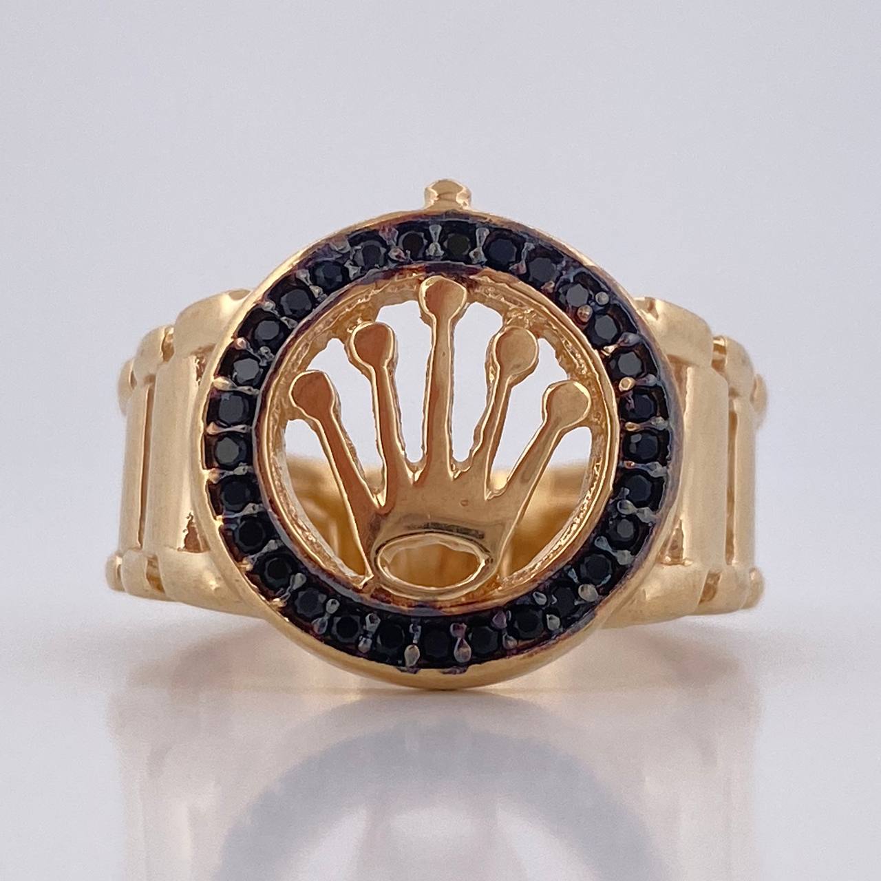 Anillo Corona RX 8.6gr / T10 1/4 / Oro 18K &