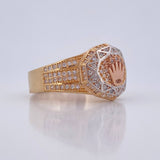 Anillo Corona RX 8.05gr / T11 / Oro 18K &