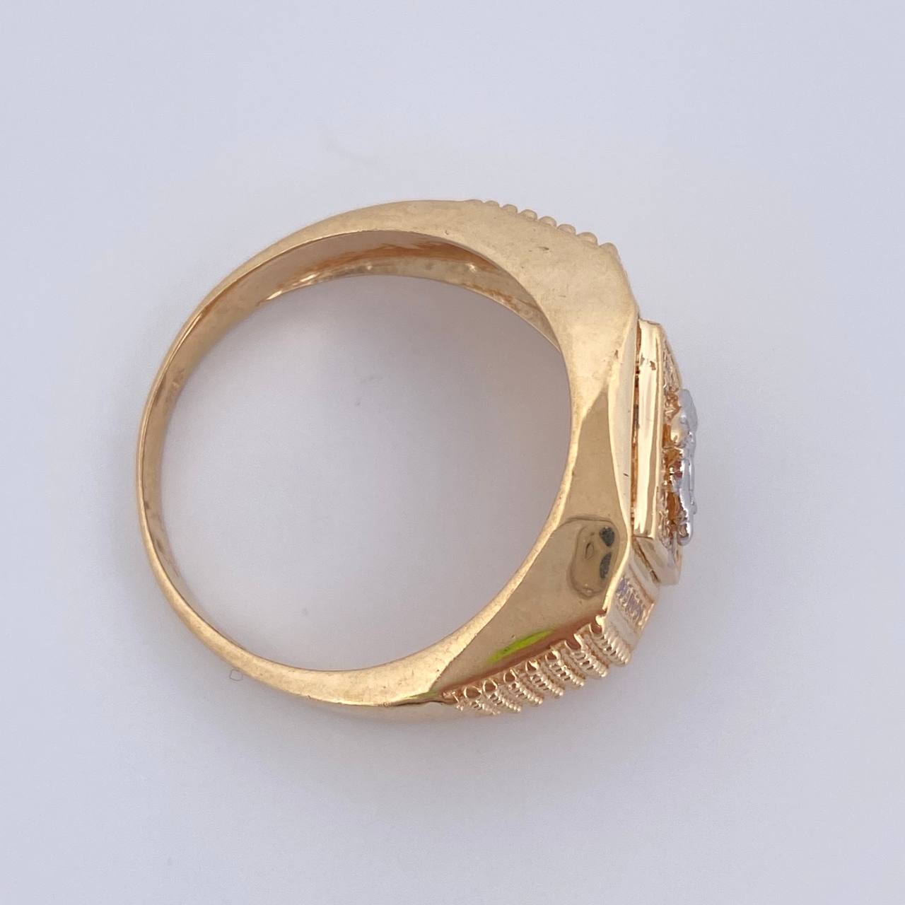 Anillo Sello Caballo 7.5gr / T10 1/2 / Oro 18K &