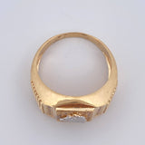 Anillo Sello Caballo 7.5gr / T10 1/2 / Oro 18K &