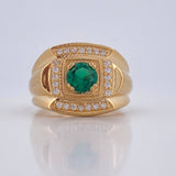 Anillo Crono Tempo 7.75gr / T9 1/4 / Oro 18K &
