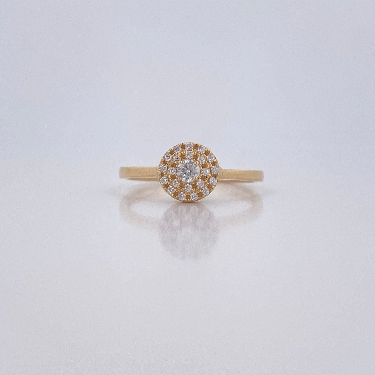 Anillo Circulo 2.05gr / T6 3/4 / Oro 18K &