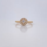 Anillo Circulo 2.05gr / T6 3/4 / Oro 18K &