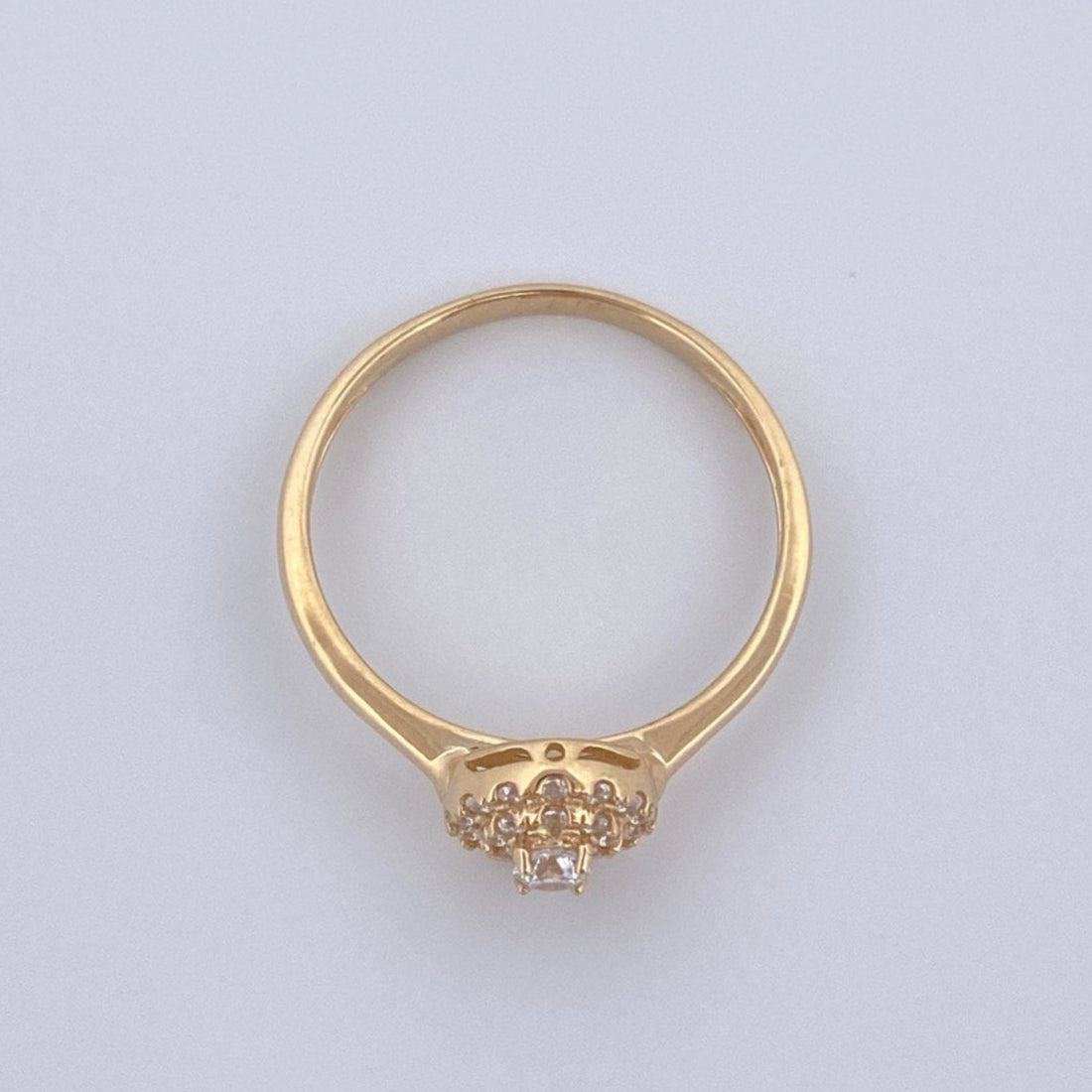 Anillo Circulo 2.05gr / T6 3/4 / Oro 18K &