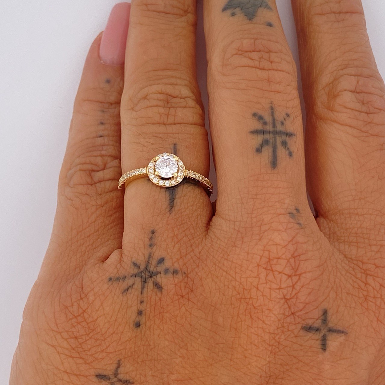 Anillo Churumbela 2.15gr / T5 3/4 / Oro 18K &