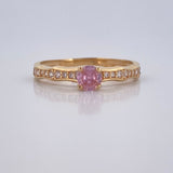 Anillo Solitario Churumbela 1.9gr / T6 3/4 / Oro 18K &