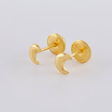 Topos Media Luna 0.45 g / 4.9 mm Oro Amarillo 18K