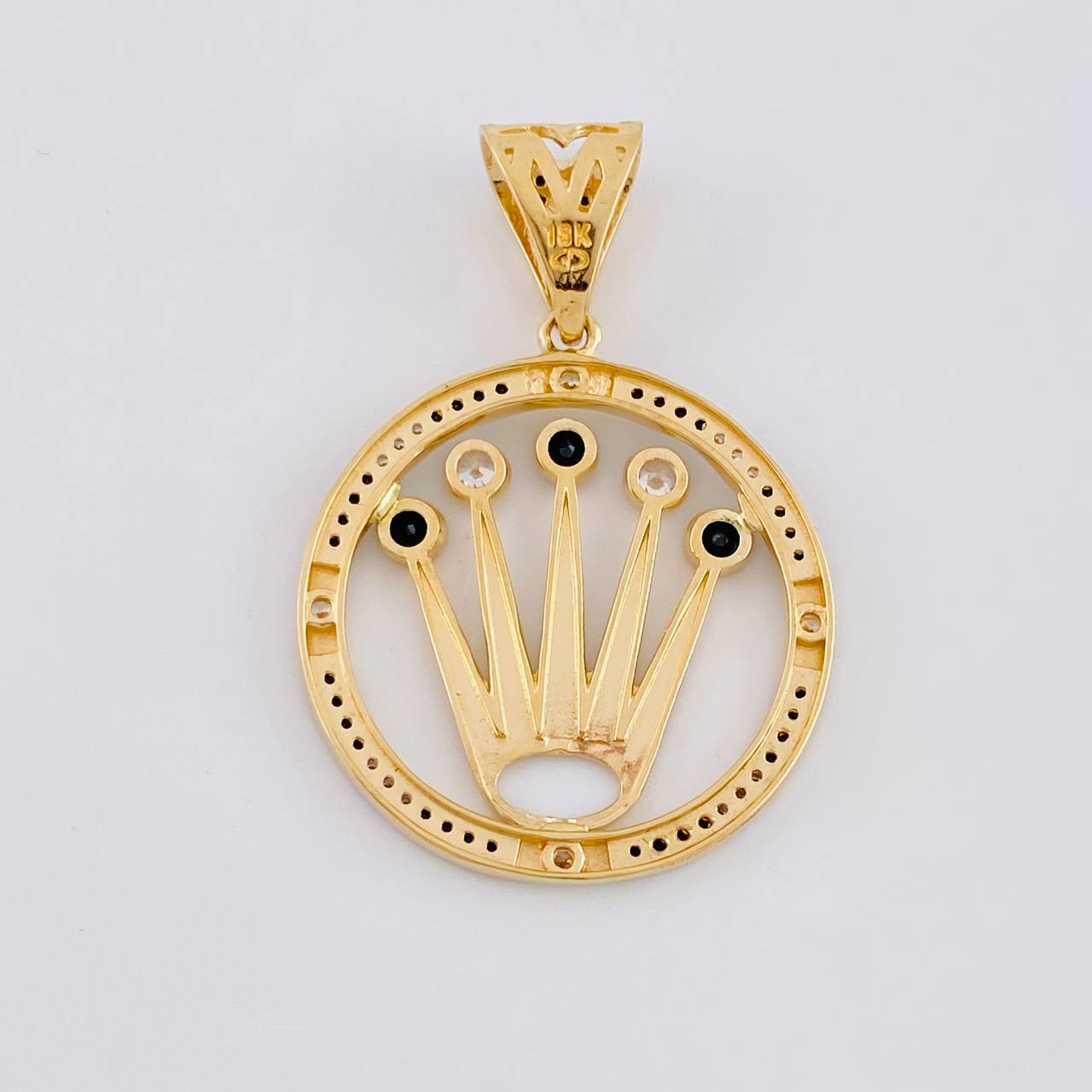 Dije Corona Imperial 5.45 g / 3.6 cm Oro Amarillo 18K