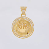 Dije Corona Real 7.2 g / 3.5 cm Oro Amarillo 18K