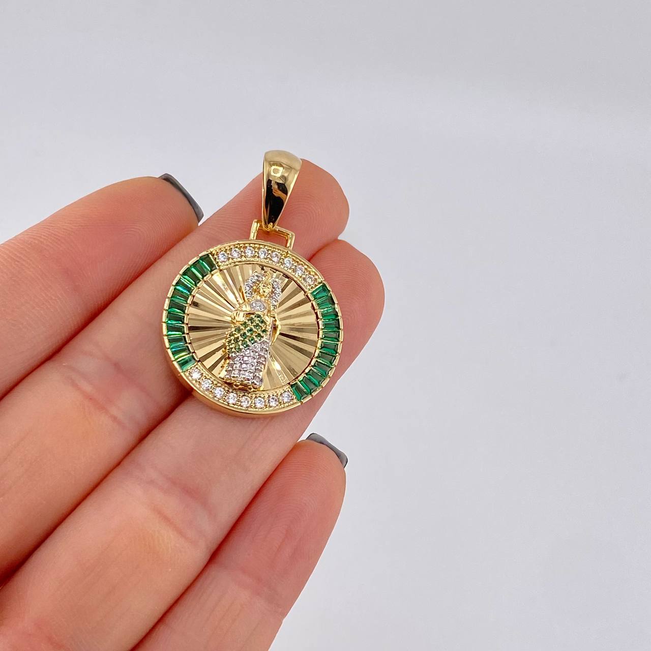 Dije San Judas Tadeo 6.35 g / 3.4 cm Oro Amarillo 18K