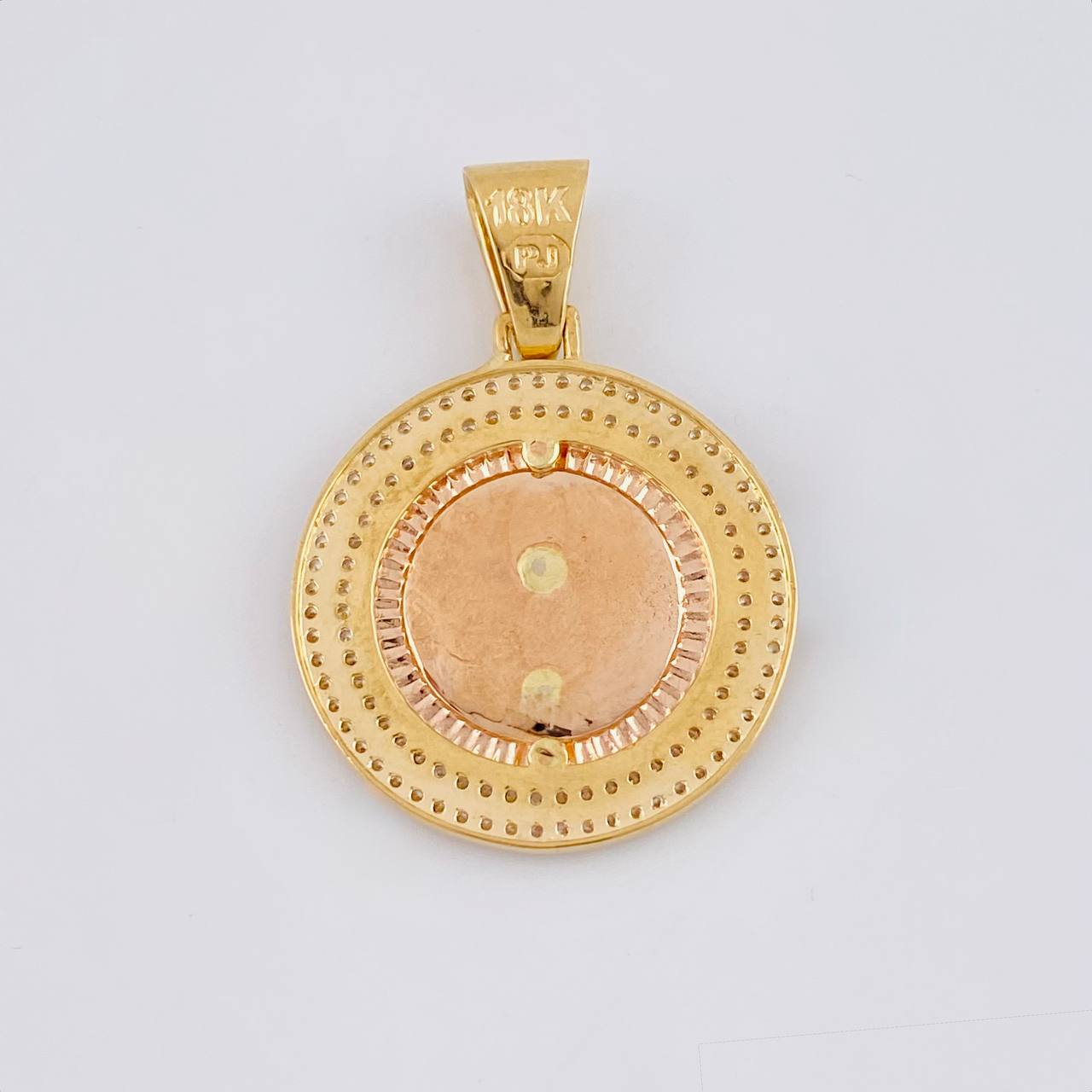 Dije Corona Conquista 7.25 g / 3.5 cm Tres Oros 18K