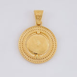 Dije Corona Centinela 6.95 g / 3.5 cm Tres Oros 18K