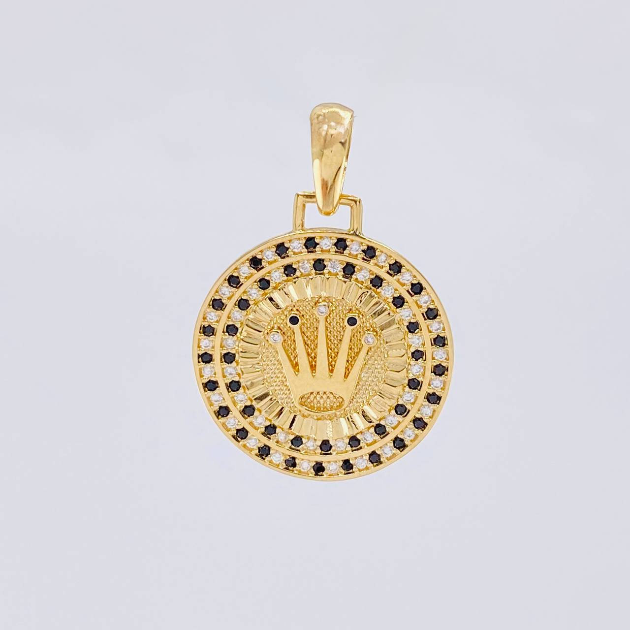 Dije Corona Brillo Único 3.95 g / 3 cm Oro Amarillo 18K