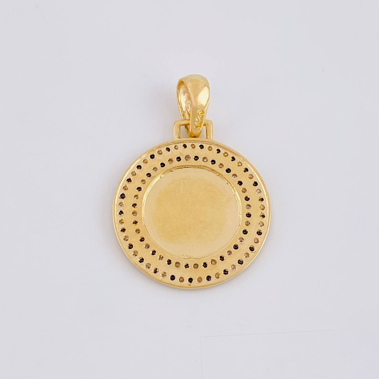 Dije Corona Brillo Único 3.95 g / 3 cm Oro Amarillo 18K