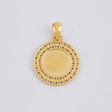Dije Corona Brillo Único 3.95 g / 3 cm Oro Amarillo 18K