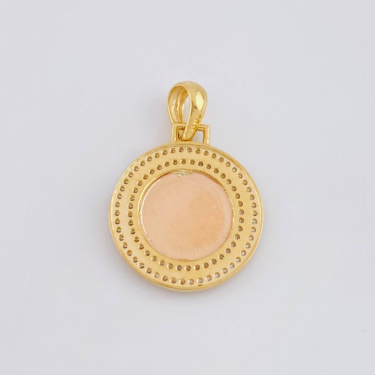 Dije Corona De Lujo 4.5 g / 3 cm Tres Oros 18K