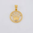 Dije Corona Trono Dorado 4.2 g / 3 cm Oro Amarillo 18K