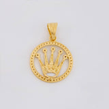Dije Corona Trono Dorado 4.2 g / 3 cm Oro Amarillo 18K