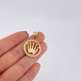 Dije Corona Trono Dorado 4.2 g / 3 cm Oro Amarillo 18K
