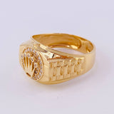 Anillo Corona Correa 6.1 g / T11 Oro Amarillo 18K