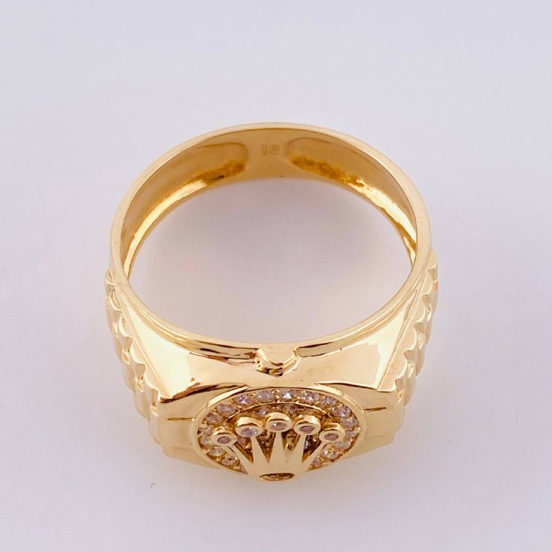 Anillo Corona Correa 6.1 g / T11 Oro Amarillo 18K