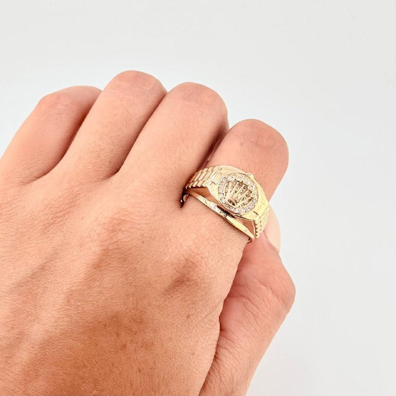 Anillo Corona Correa 6.1 g / T11 Oro Amarillo 18K