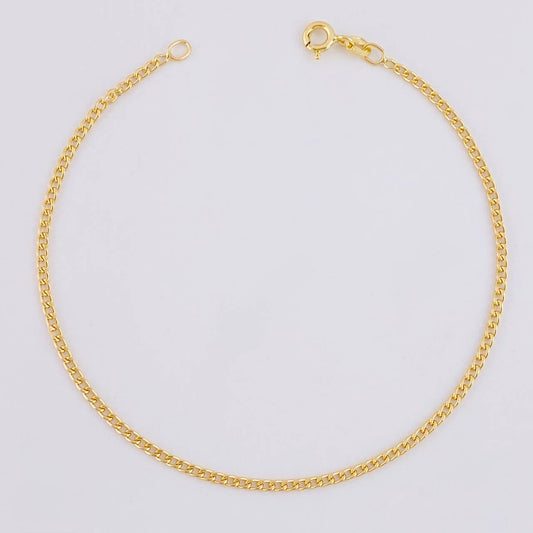 Pulso Cubano 0.75 g / 19 cm / 2 mm Oro Amarillo 18K
