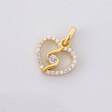 Dije Silueta Espiral 0.95g / 1.2cm Oro Amarillo 18K
