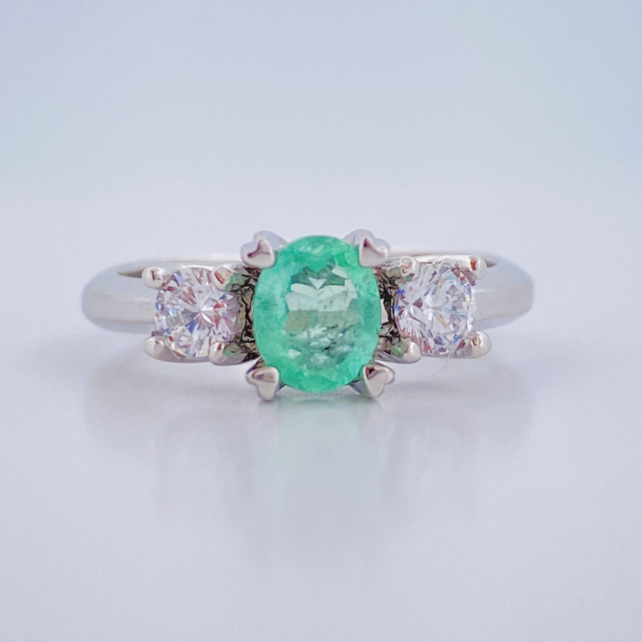 Anillo Trilogia 2.65gr / T6 /  Ley 950  %