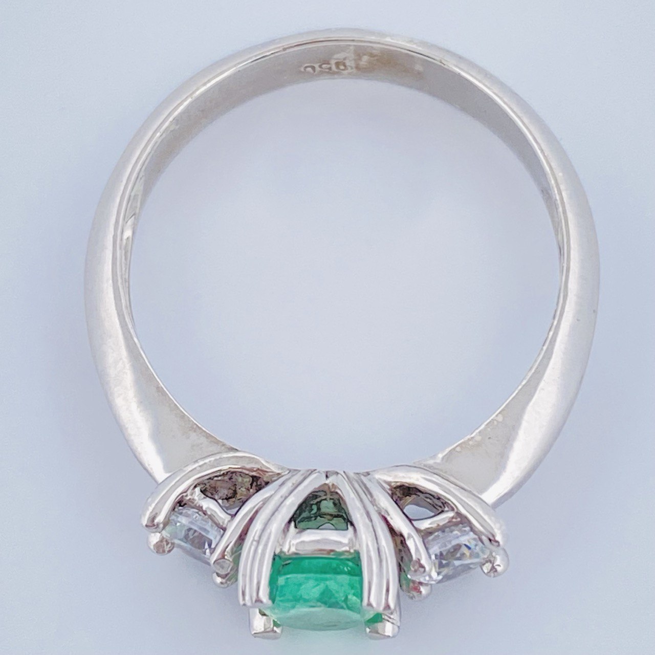 Anillo Trilogia 2.65gr / T6 /  Ley 950  %