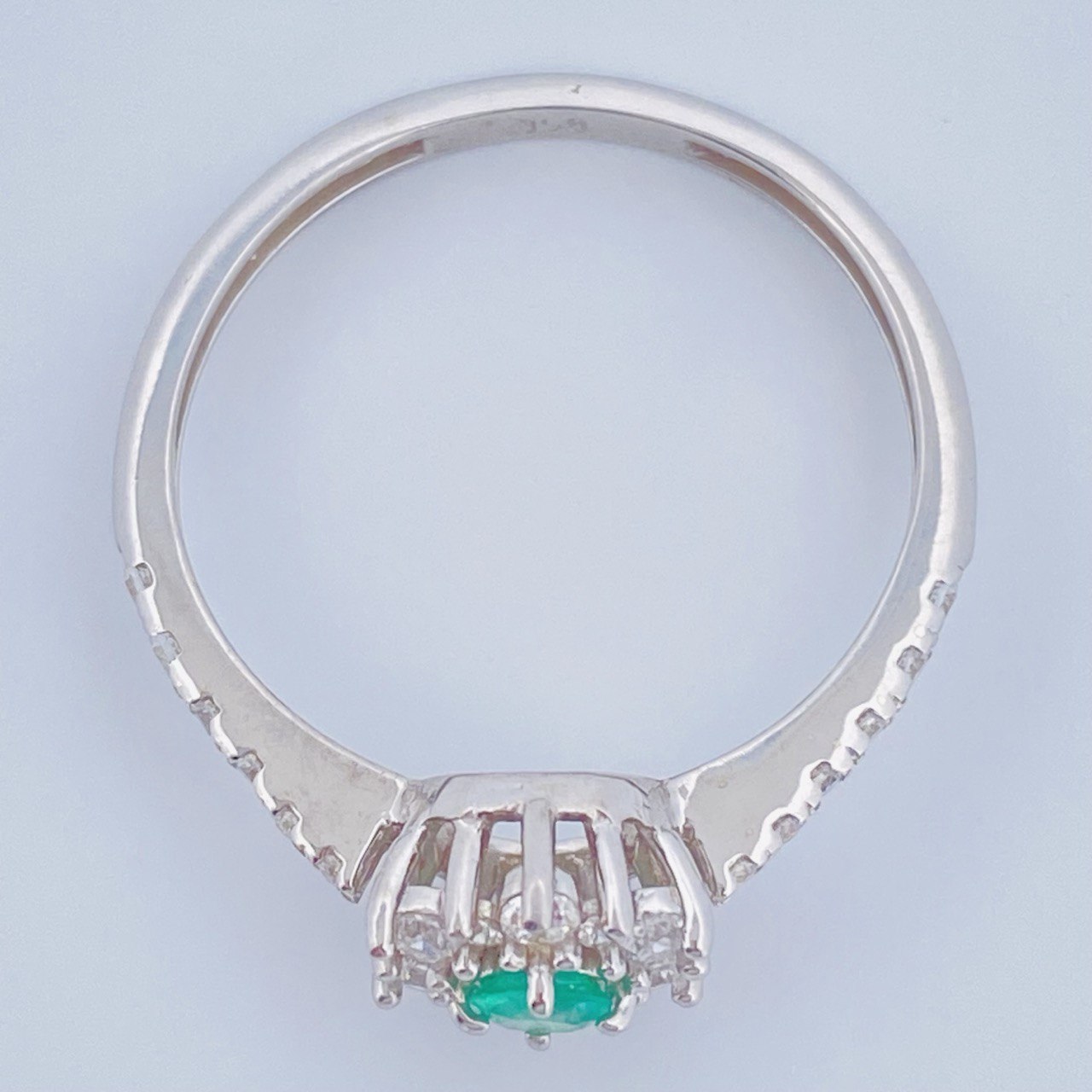 Anillo Flor de Luz 1.6gr / T6 1/2 /  Plata Ley 950 +
