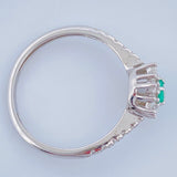 Anillo Flor de Luz 1.6gr / T6 1/2 /  Plata Ley 950 +