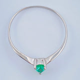 Anillo Gota  0.6gr / T7 1/2 / Plata Ley 950 %