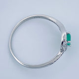 Anillo Gota de Luz 1.45gr / T8 3/4 / Plata Ley 950 %