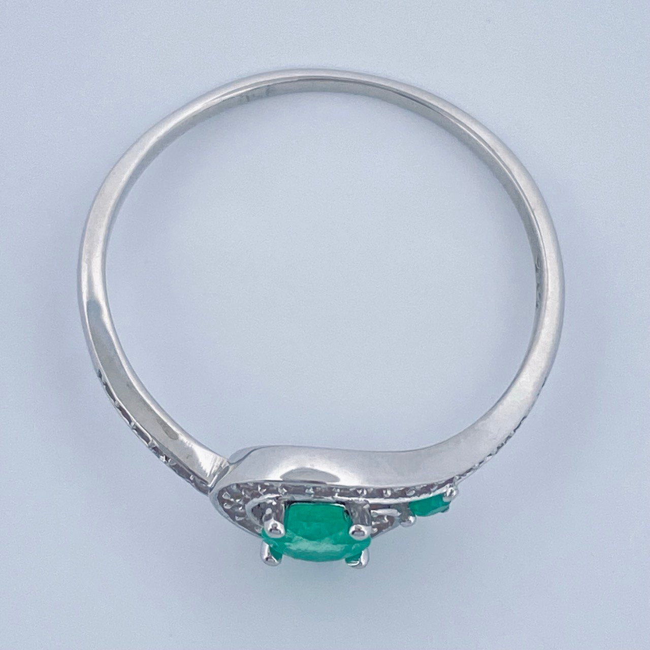 Anillo Gota de Luz 1.45gr / T8 3/4 / Plata Ley 950 %