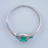 Anillo Gota de Luz 1.45gr / T8 3/4 / Plata Ley 950 %