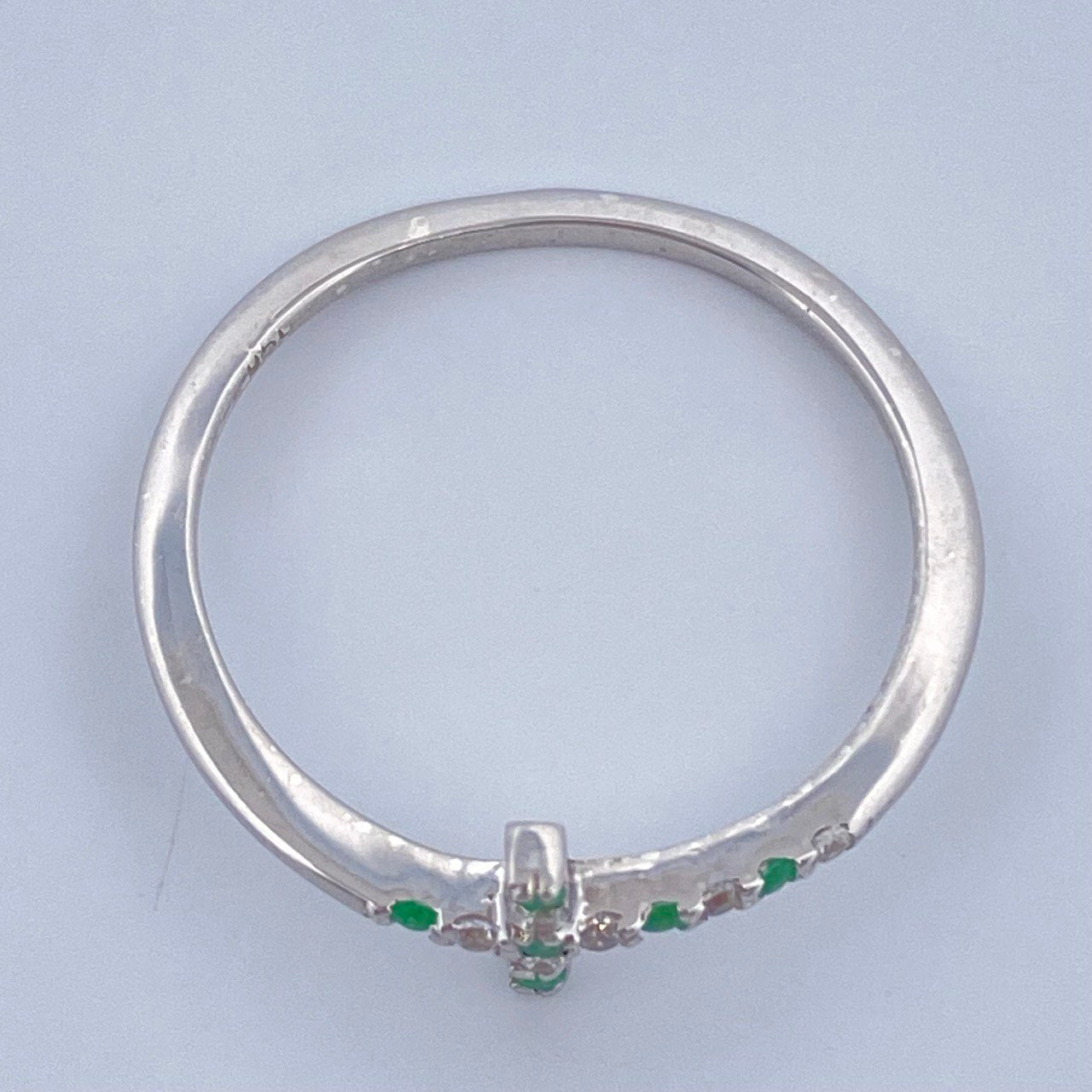 Anillo Cruz 1.1gr / T6 1/4 / Plata Ley 950 +