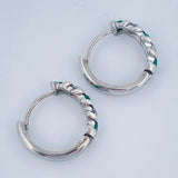 Candongas Circulo Vital 2.3gr / 1.4cm / Plata Ley 950 +